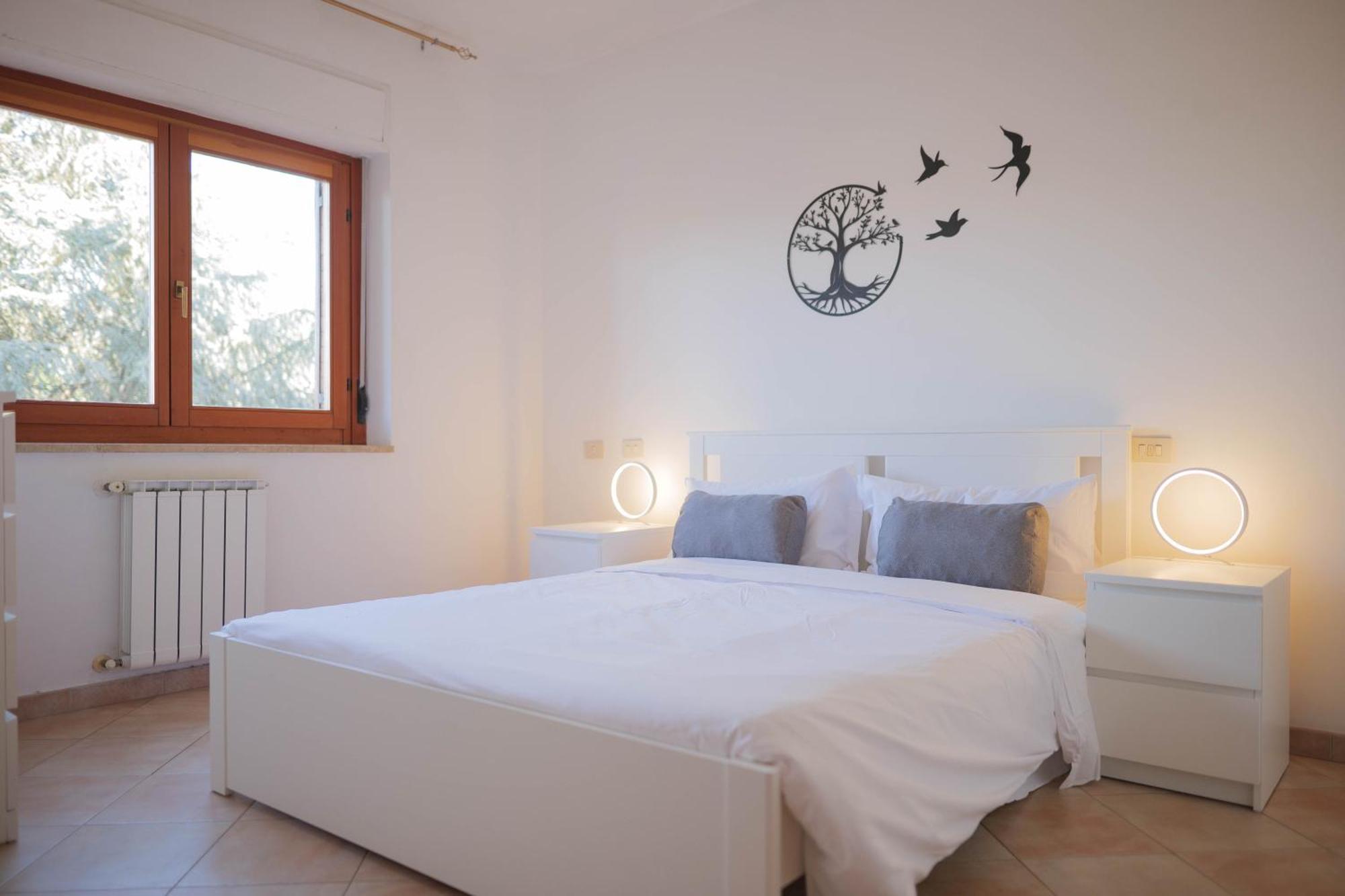 Casa Ghandi Vicino A Roma Con Box Auto E Wi-Fi Monterotondo  Extérieur photo